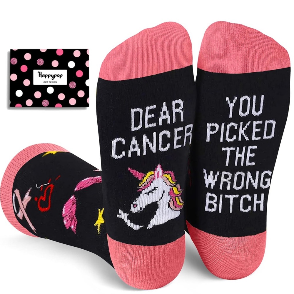 Breast Cancer Awareness Socks